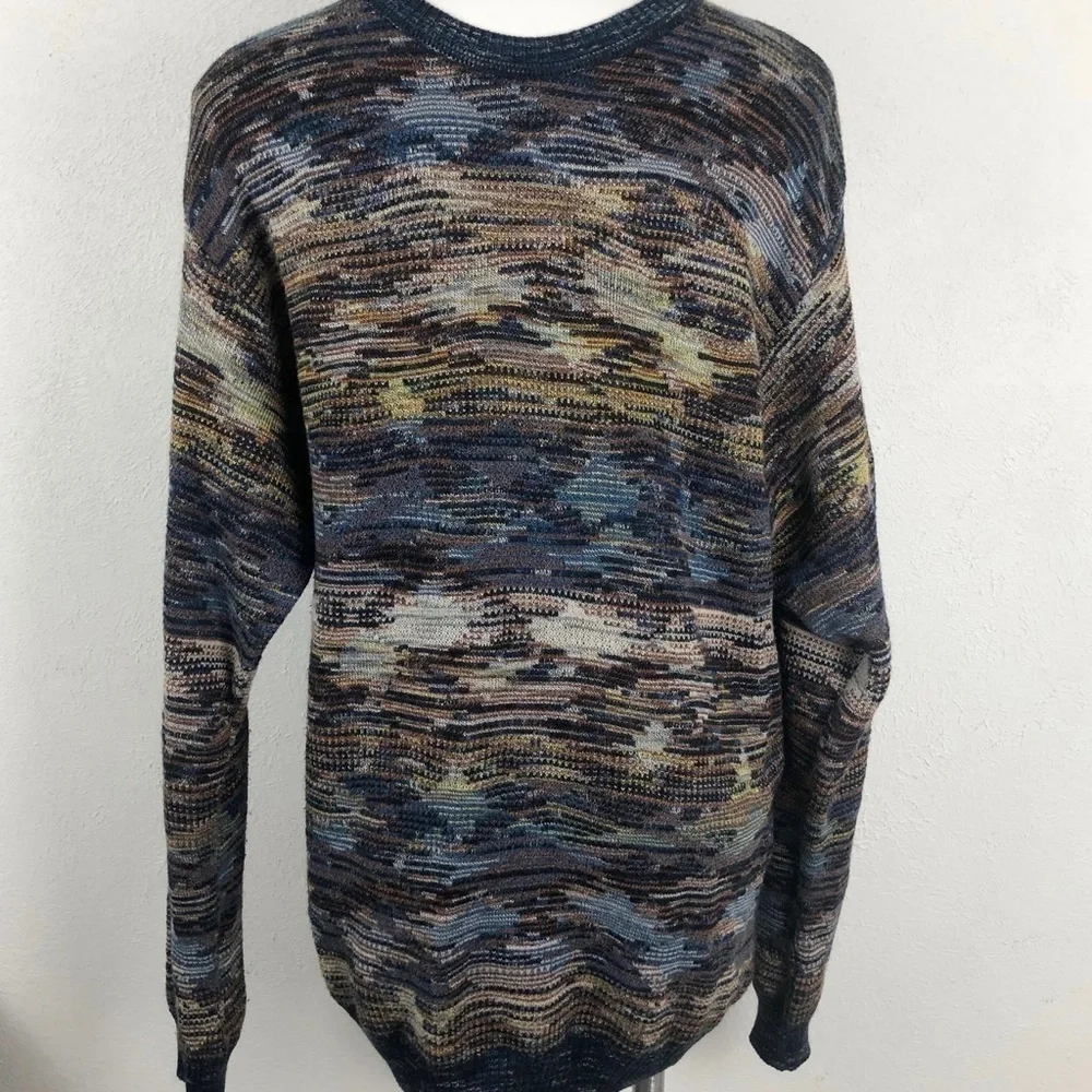 Men’s Riscatto Portofino Multicolor Sweater XL - Picture 1 of 4
